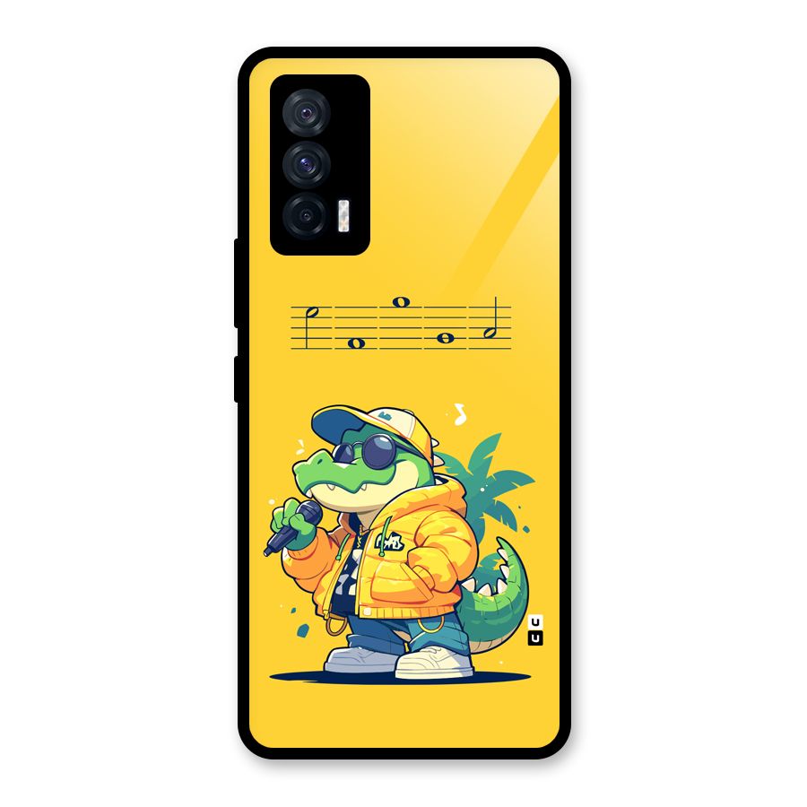 Music Gator Glass Back Case for Vivo iQOO 7 5G