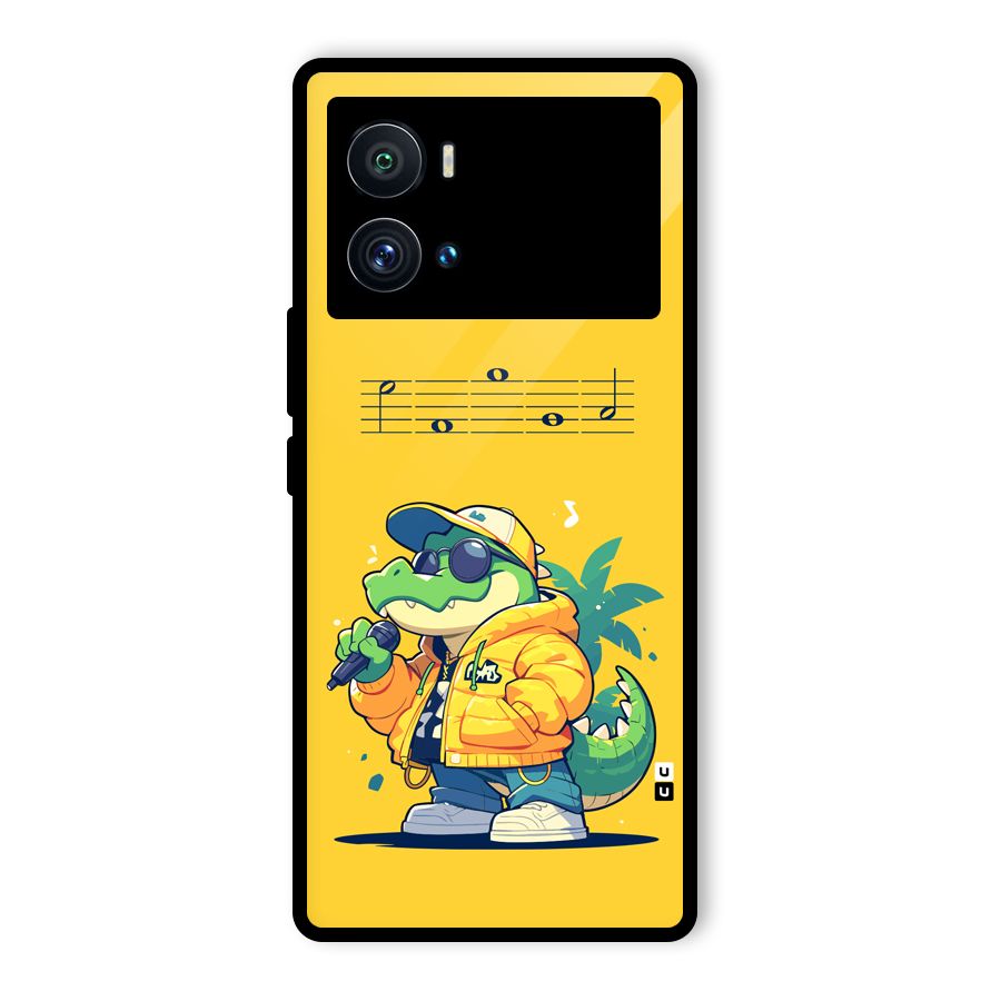 Music Gator Glass Back Case for Vivo iQOO 9 Pro
