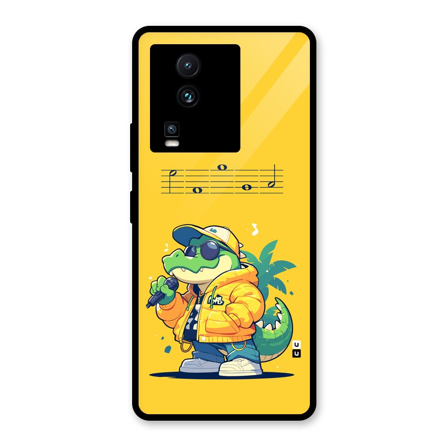 Music Gator Glass Back Case for Vivo iQOO Neo 7