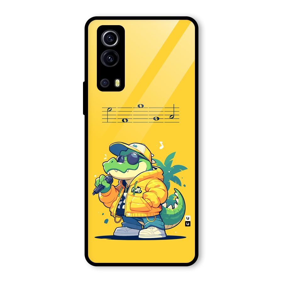 Music Gator Glass Back Case for Vivo iQOO Z3