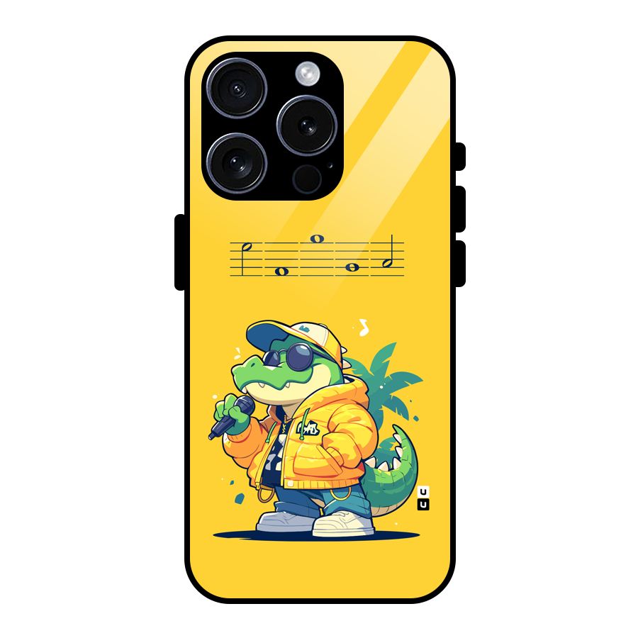 Music Gator Glass Back Case for iPhone 15 Pro