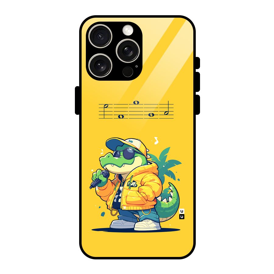 Music Gator Glass Back Case for iPhone 15 Pro Max