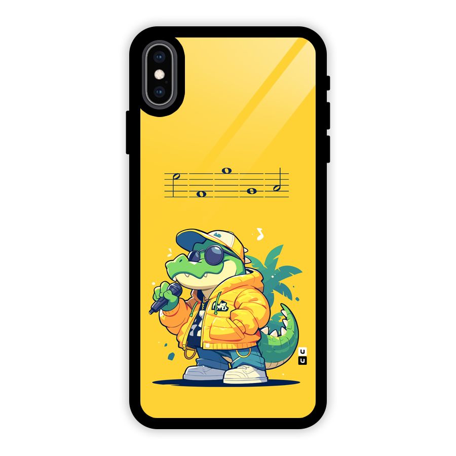Music Gator Glass Back Case for iPhone XS Max