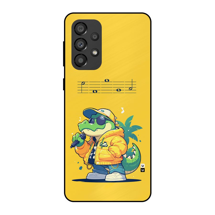 Music Gator Metal Back Case for Galaxy A33 5G