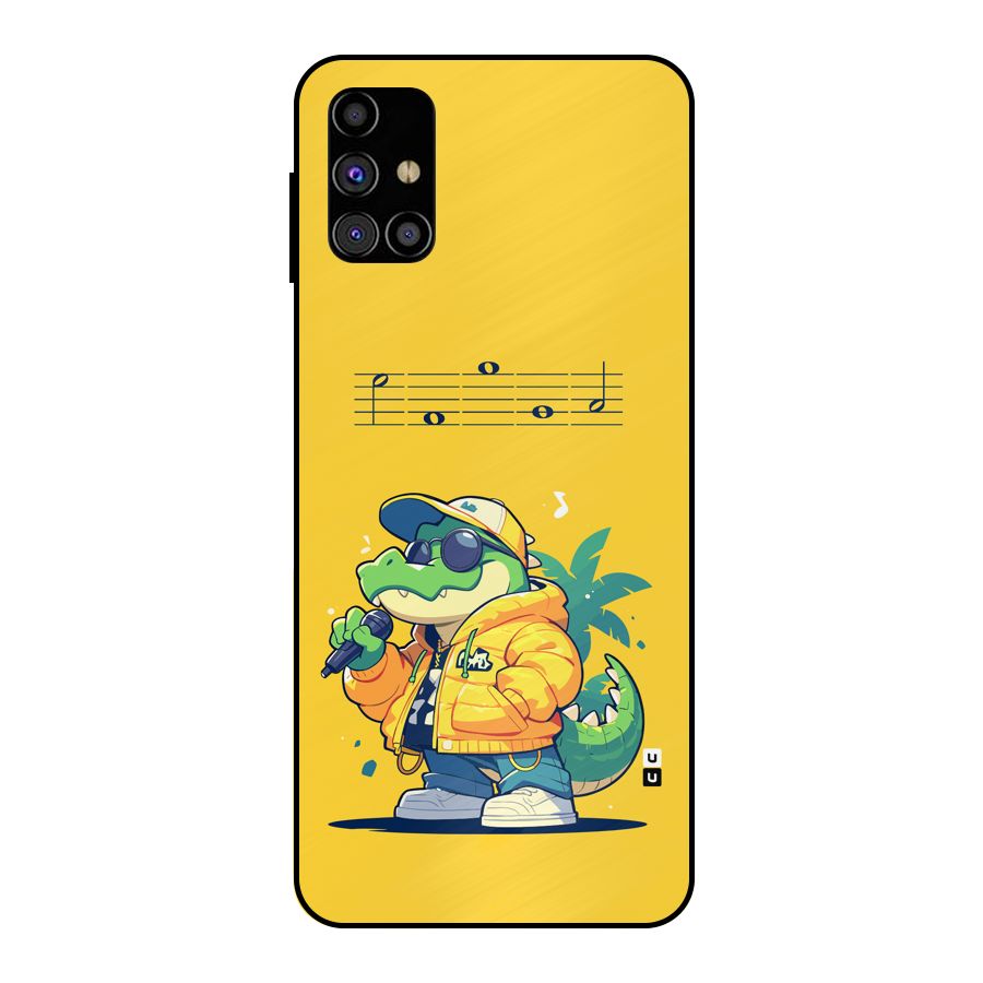 Music Gator Metal Back Case for Galaxy M31s