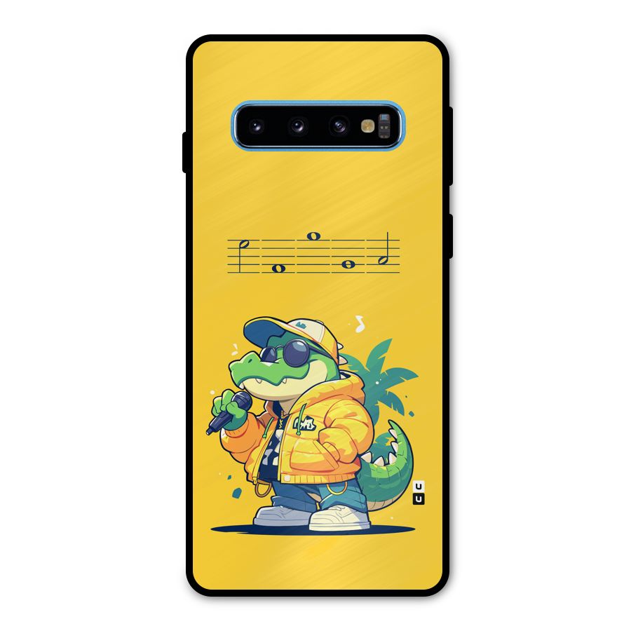 Music Gator Metal Back Case for Galaxy S10