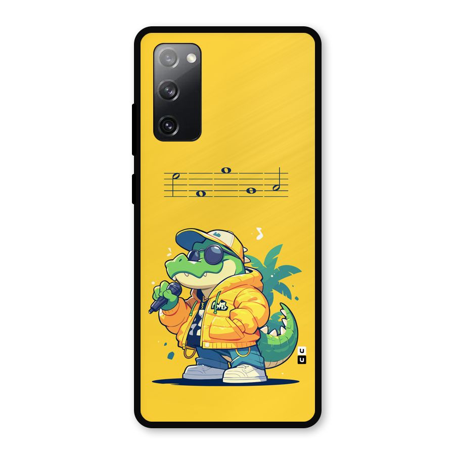 Music Gator Metal Back Case for Galaxy S20 FE 5G