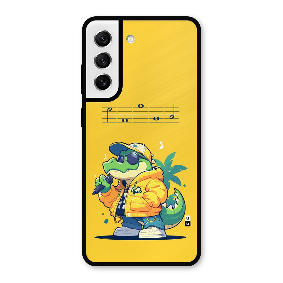 Music Gator Metal Back Case for Galaxy S21 FE 5G