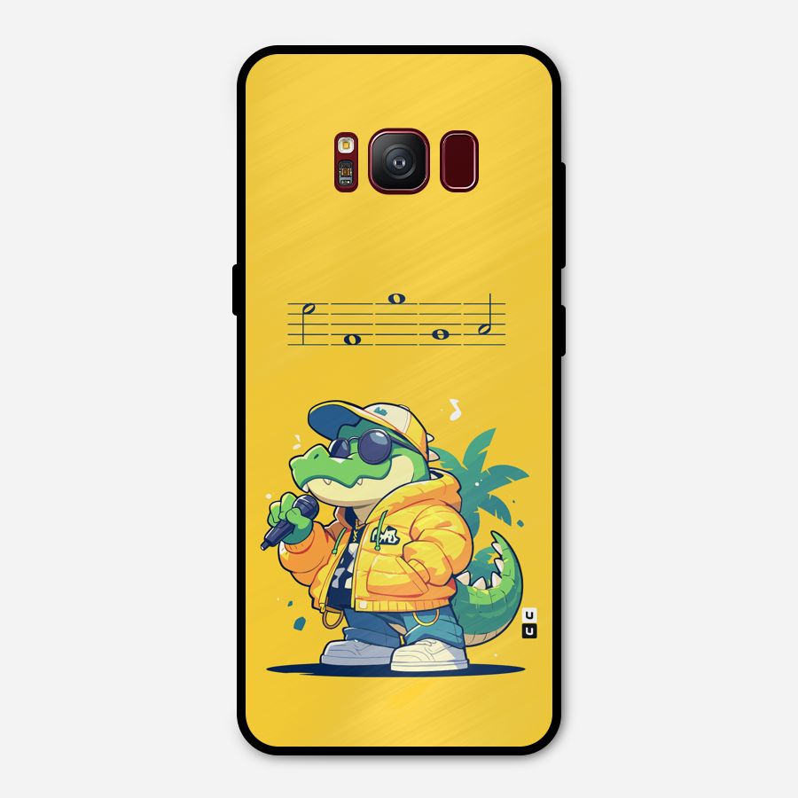Music Gator Metal Back Case for Galaxy S8