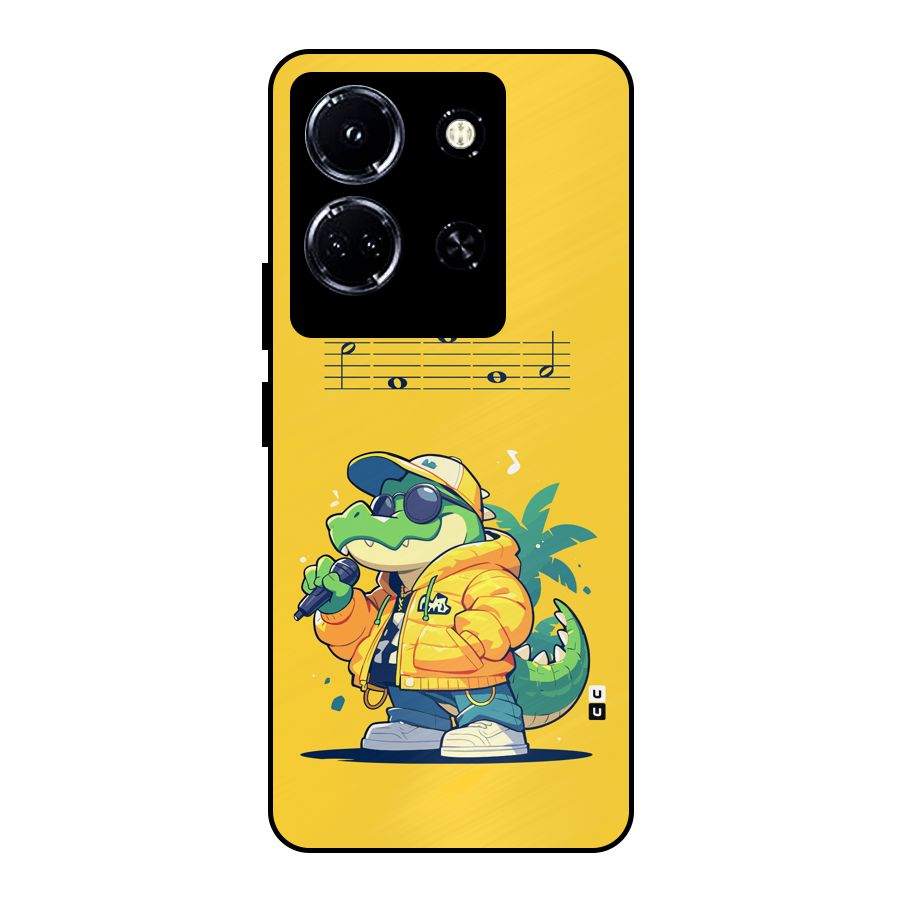 Music Gator Metal Back Case for Infinix Note 30 5G