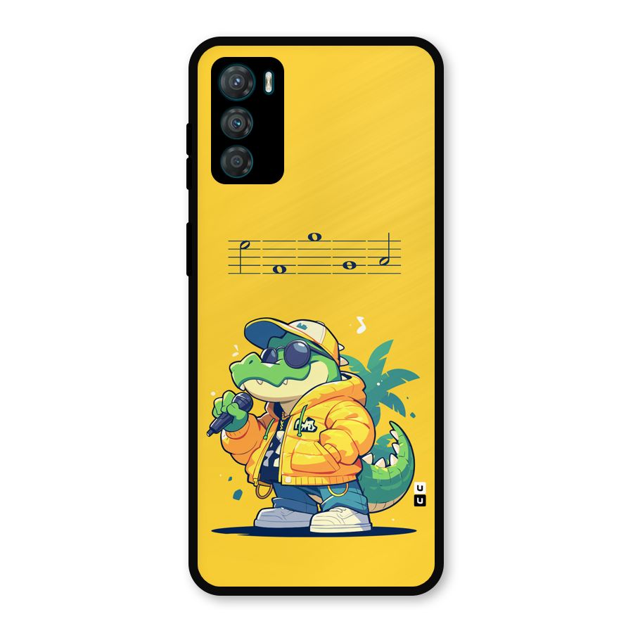 Music Gator Metal Back Case for Moto G42
