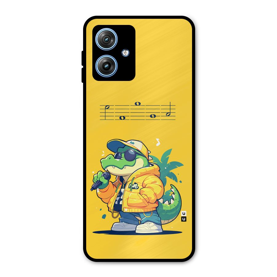 Music Gator Metal Back Case for Moto G54