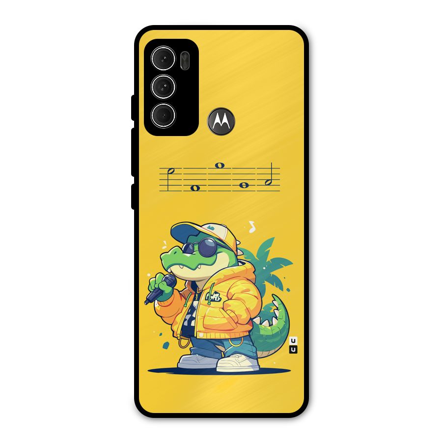 Music Gator Metal Back Case for Moto G60