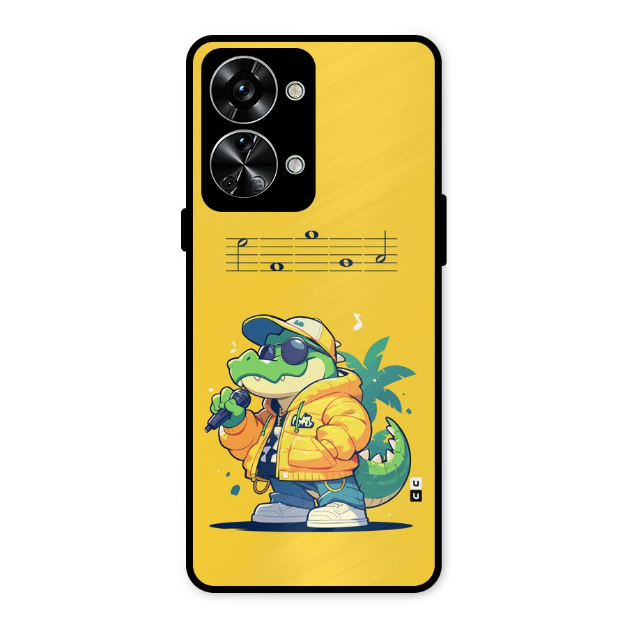 Music Gator Metal Back Case for OnePlus Nord 2T