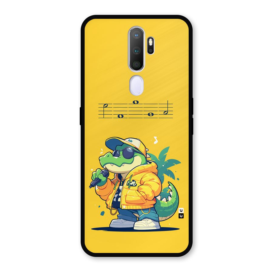 Music Gator Metal Back Case for Oppo A9 (2020)
