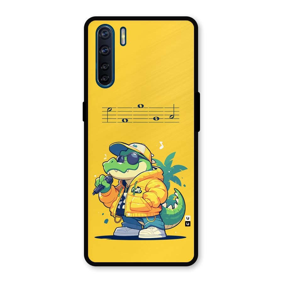 Music Gator Metal Back Case for Oppo F15