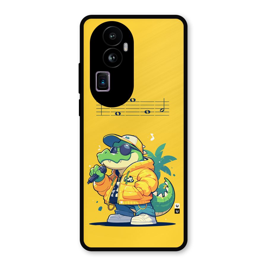 Music Gator Metal Back Case for Oppo Reno10 Pro Plus