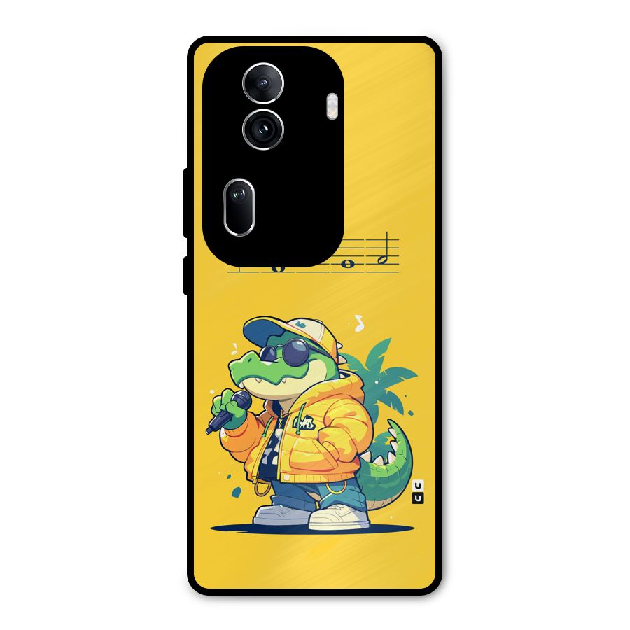 Music Gator Metal Back Case for Oppo Reno11 Pro 5G