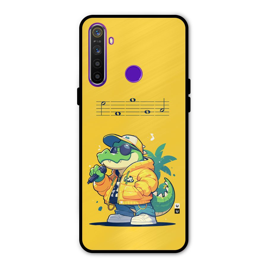 Music Gator Metal Back Case for Realme 5