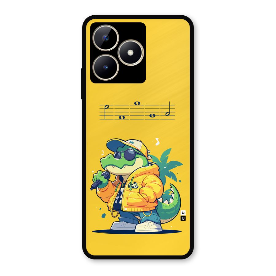 Music Gator Metal Back Case for Realme C53