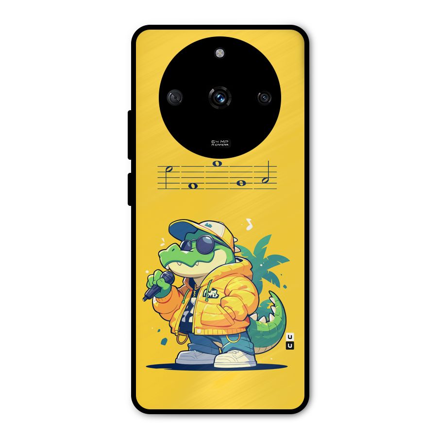 Music Gator Metal Back Case for Realme Narzo 60 5G