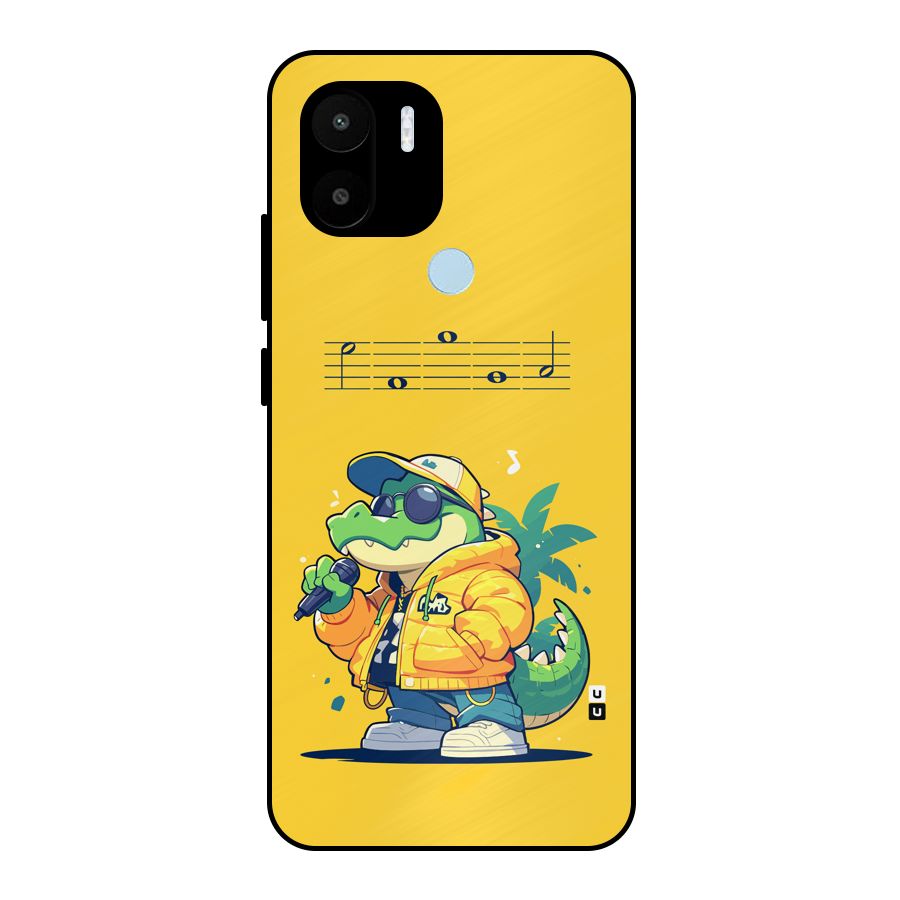 Music Gator Metal Back Case for Redmi A1 Plus
