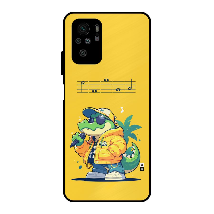 Music Gator Metal Back Case for Redmi Note 10S