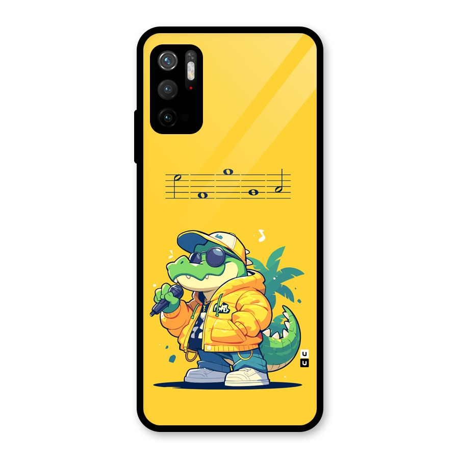 Music Gator Metal Back Case for Redmi Note 10T 5G