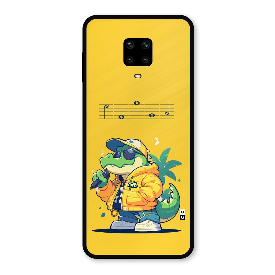 Music Gator Metal Back Case for Redmi Note 10 Lite