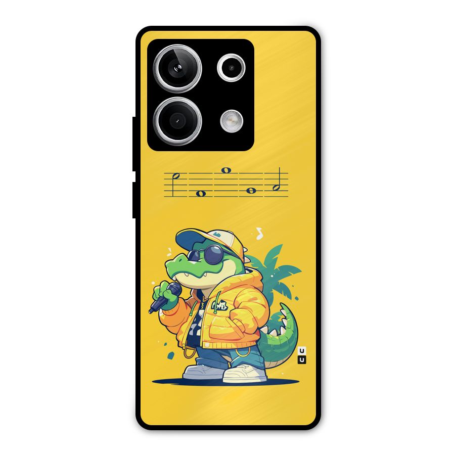 Music Gator Metal Back Case for Redmi Note 13 5G