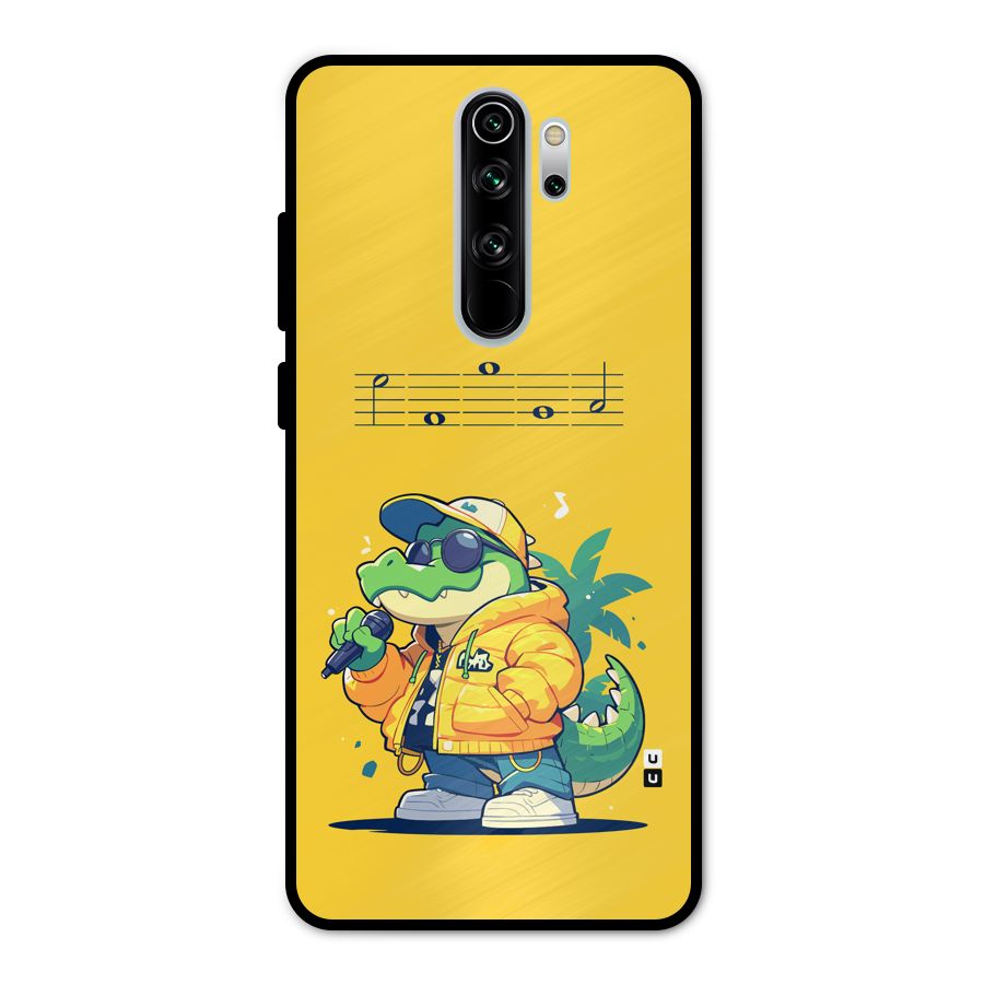 Music Gator Metal Back Case for Redmi Note 8 Pro