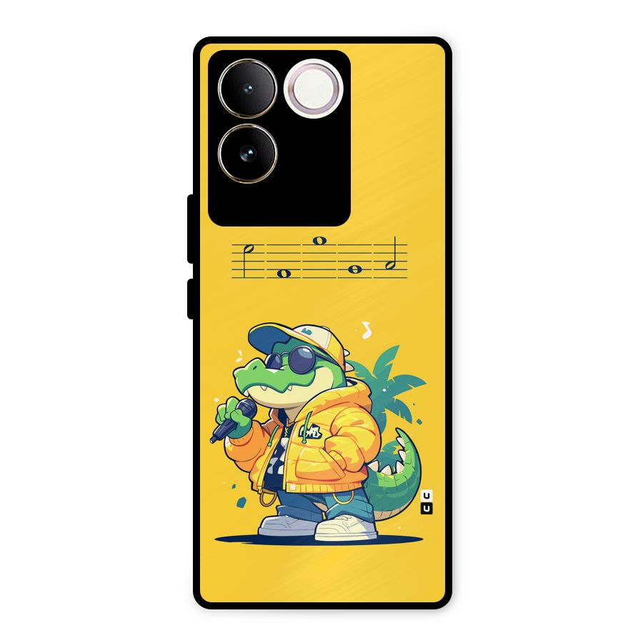 Music Gator Metal Back Case for Vivo T2 Pro
