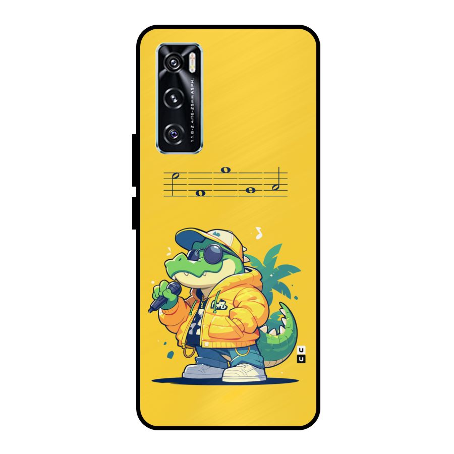 Music Gator Metal Back Case for Vivo V20 SE