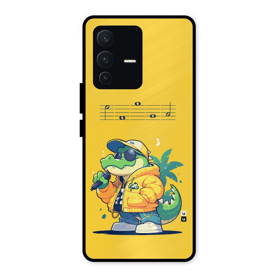 Music Gator Metal Back Case for Vivo V23 5G