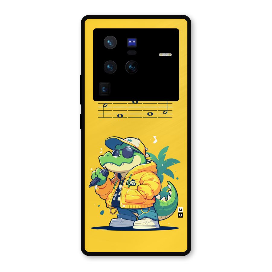 Music Gator Metal Back Case for Vivo X80 Pro