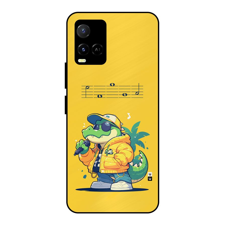 Music Gator Metal Back Case for Vivo Y33s