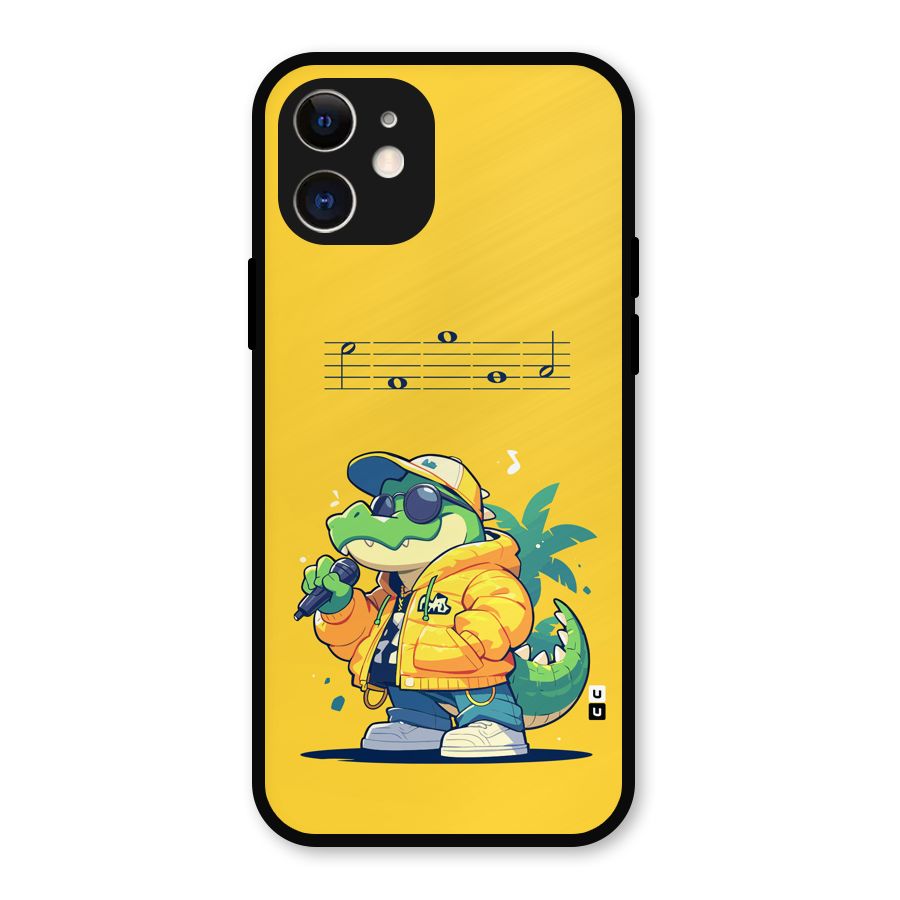 Music Gator Metal Back Case for iPhone 12