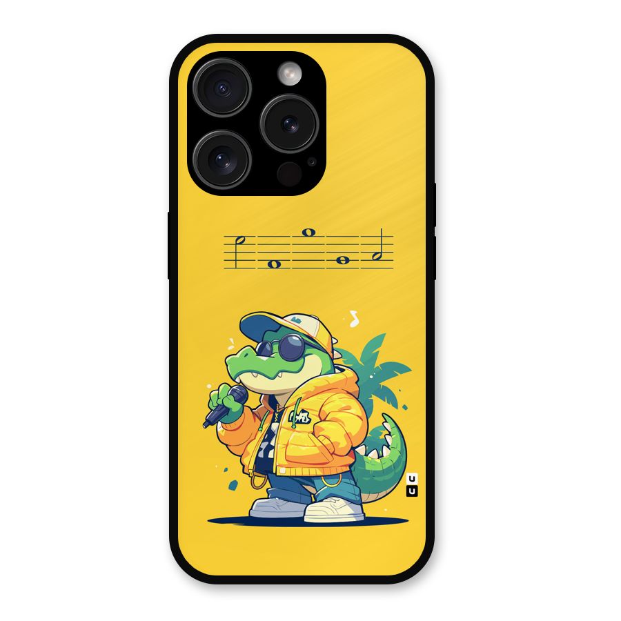 Music Gator Metal Back Case for iPhone 15 Pro