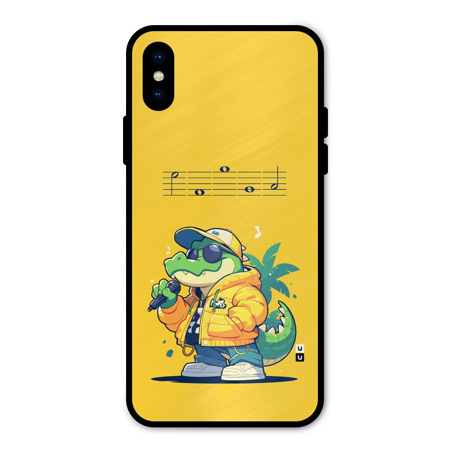 Music Gator Metal Back Case for iPhone X