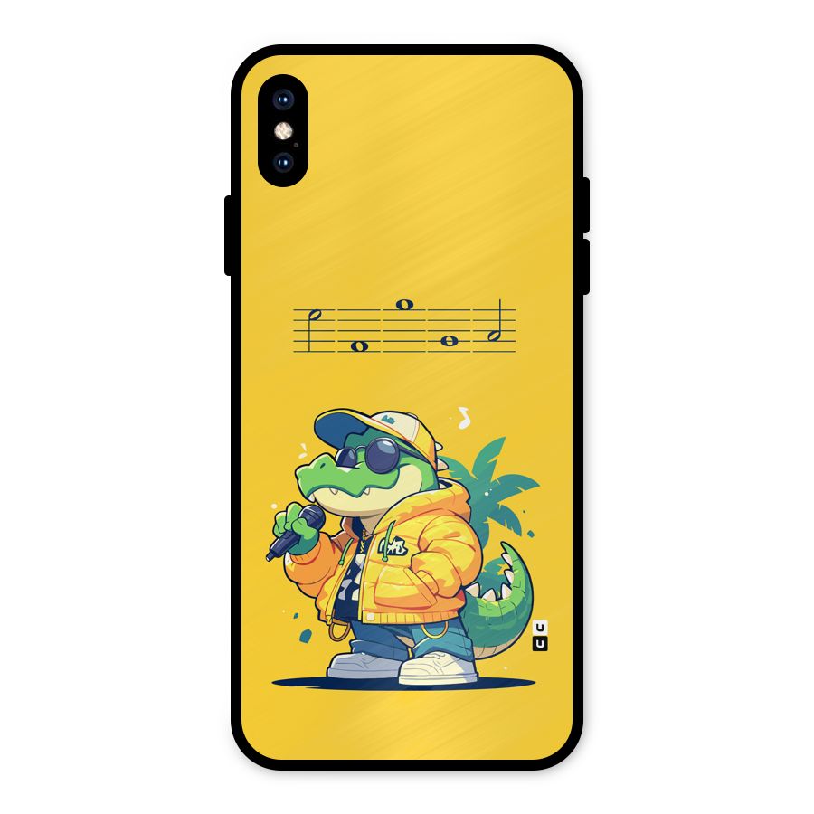 Music Gator Metal Back Case for iPhone XS Max