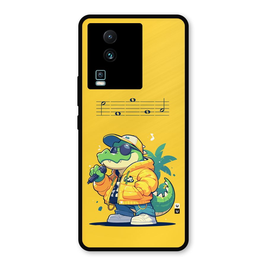 Music Gator Metal Back Case for iQOO Neo 7 Pro