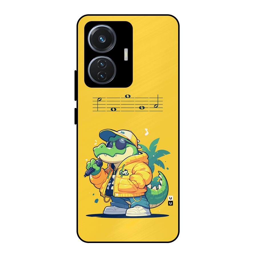 Music Gator Metal Back Case for iQOO Z6 44W