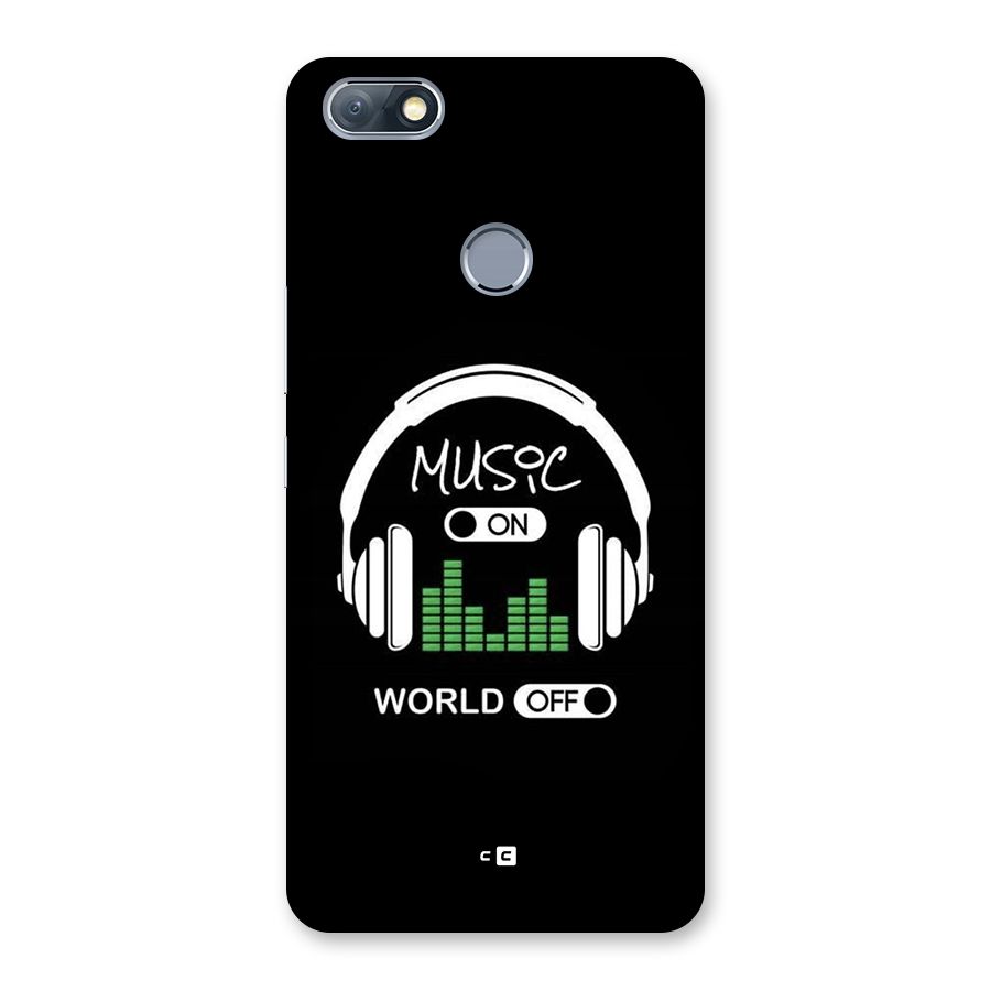 Music On World Off Back Case for Infinix Note 5