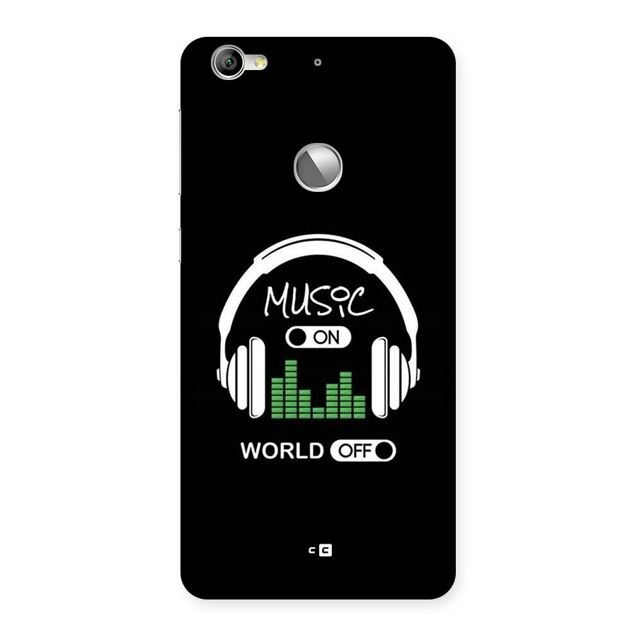 Music On World Off Back Case for Le 1S