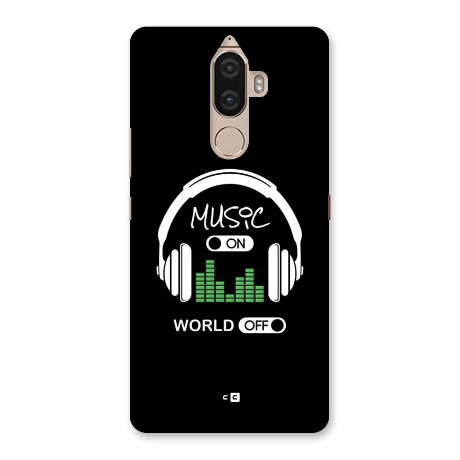 Music On World Off Back Case for Lenovo K8 Note