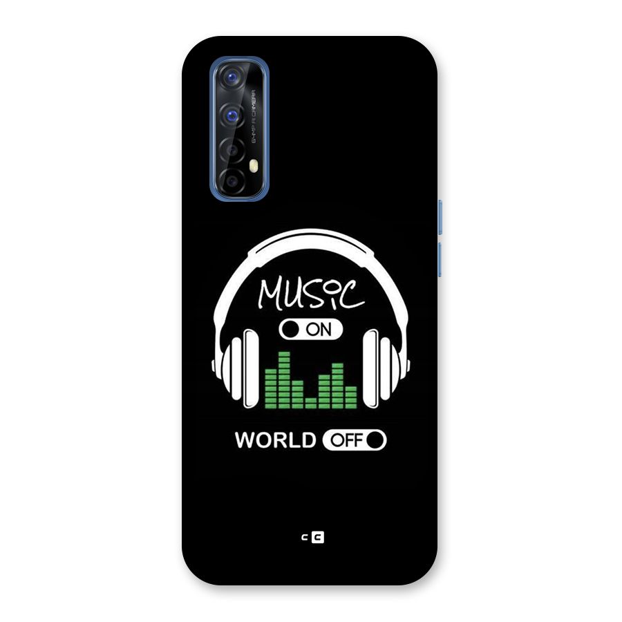 Music On World Off Back Case for Realme 7