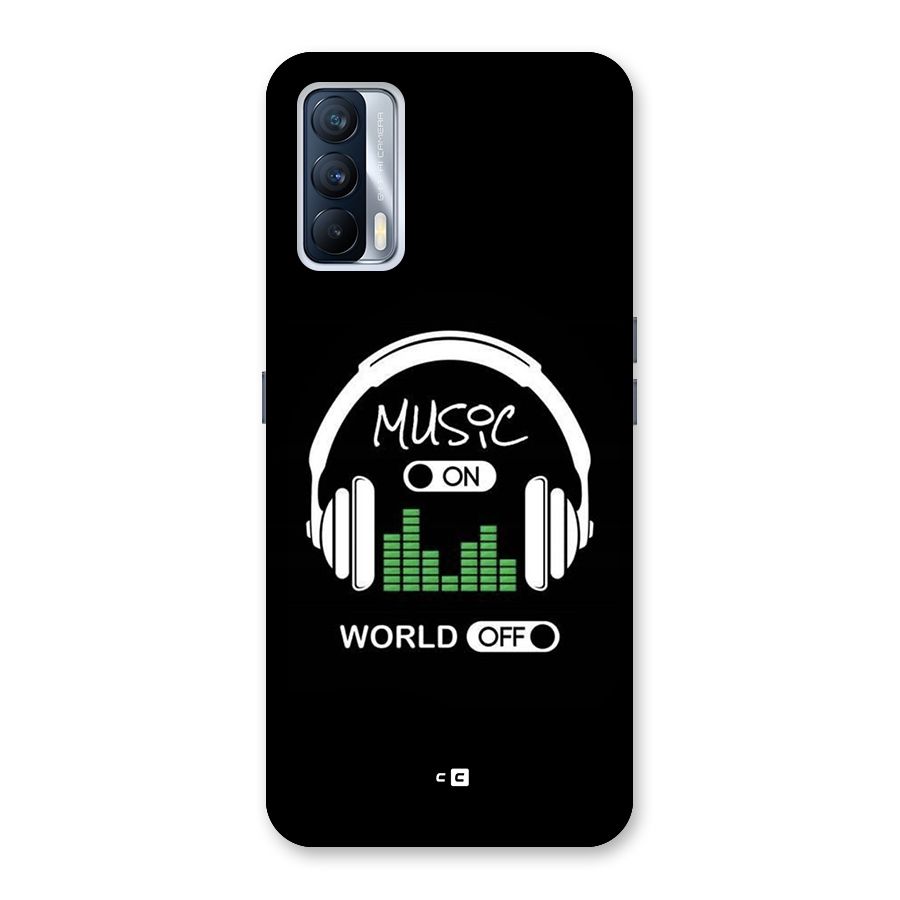 Music On World Off Back Case for Realme X7
