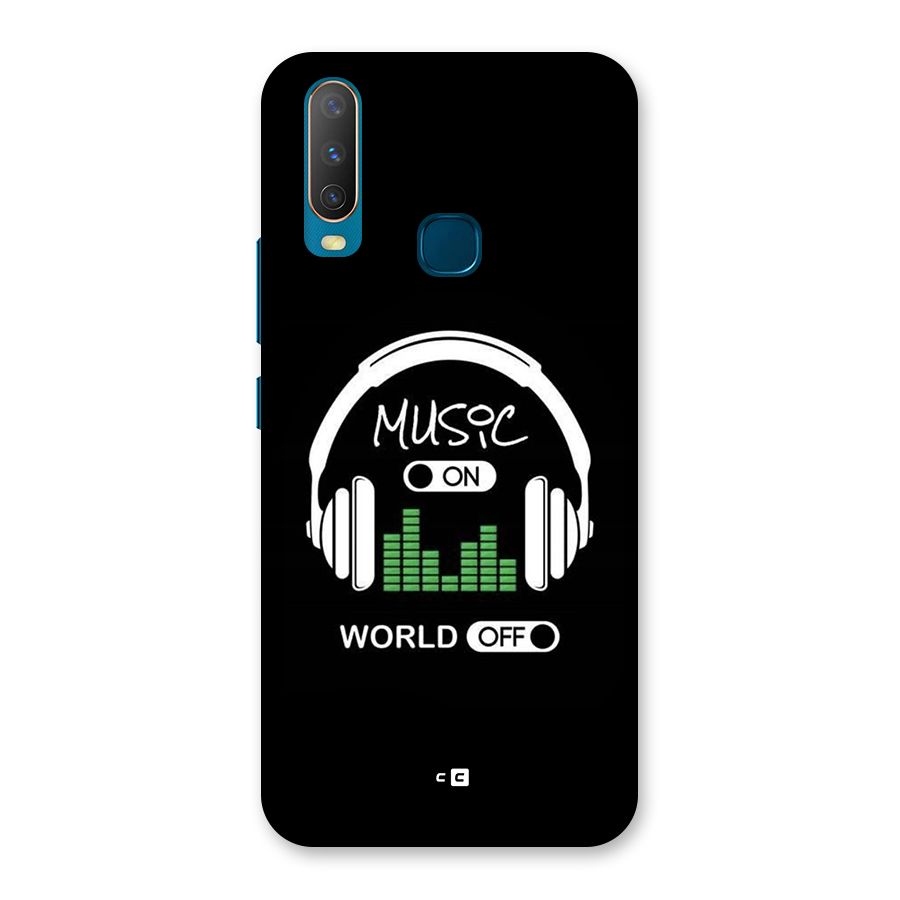 Music On World Off Back Case for Vivo Y11