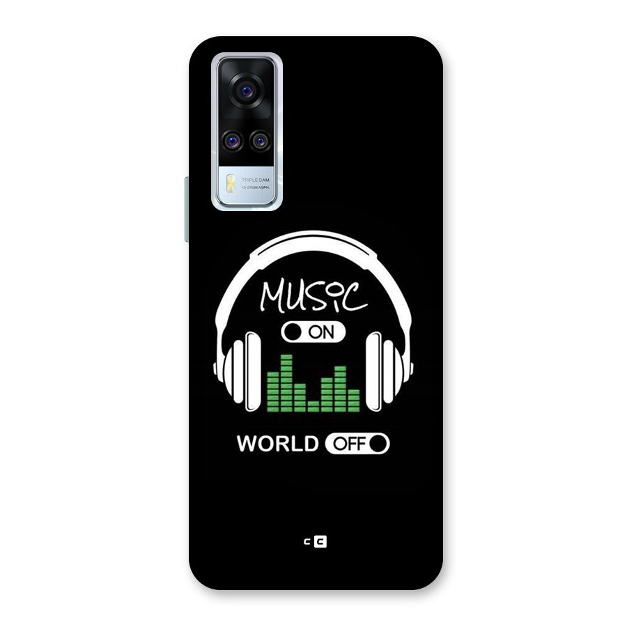 Music On World Off Back Case for Vivo Y31