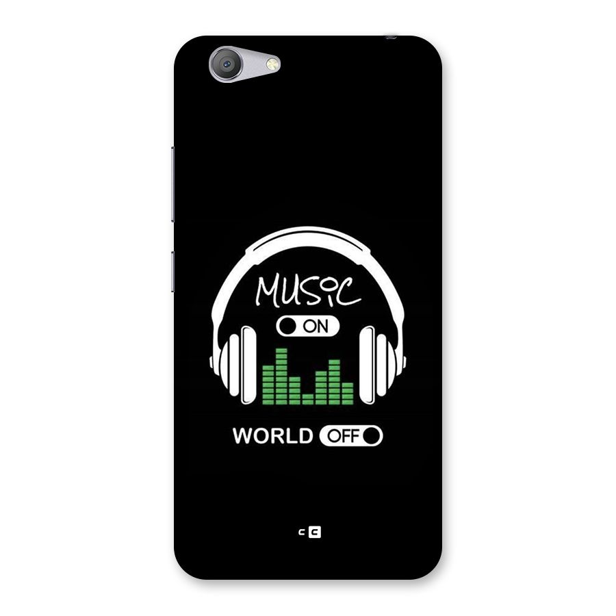 Music On World Off Back Case for Vivo Y53